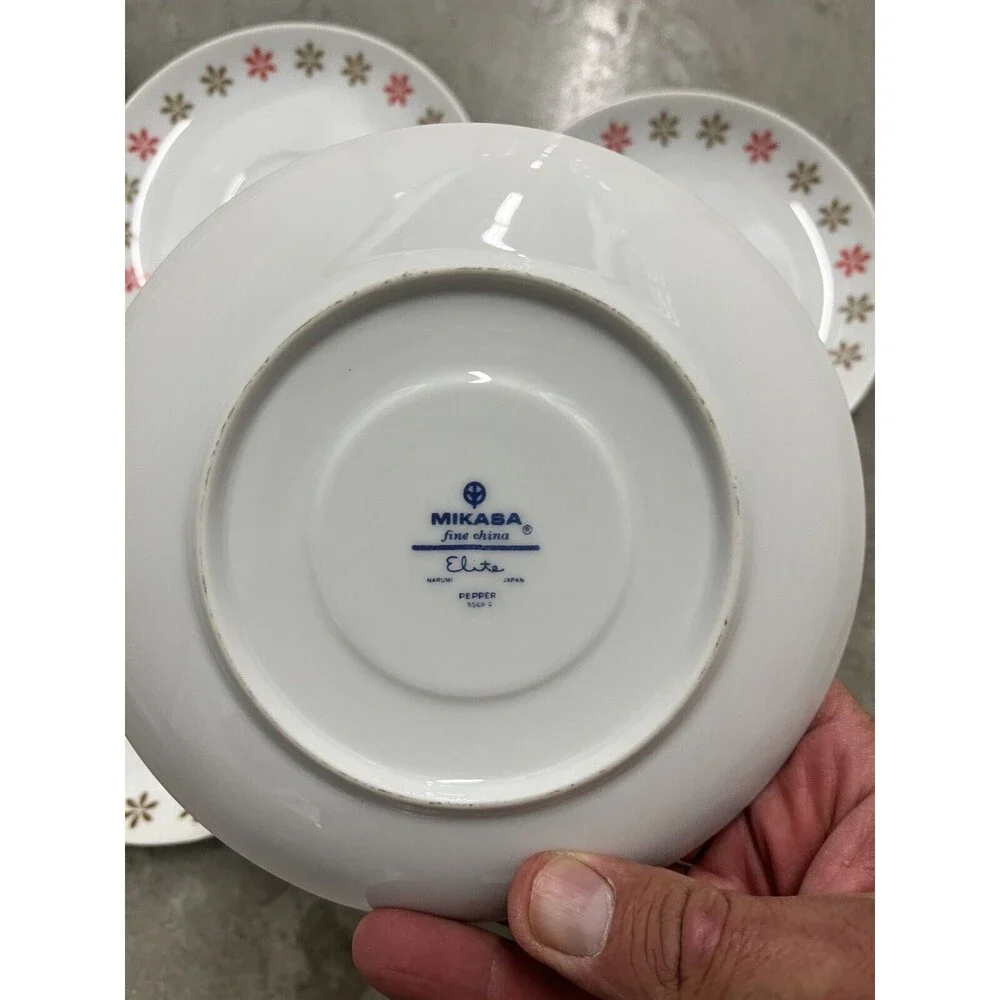 Mikasa Elite Line Pepper Pattern Set of Six 9.875